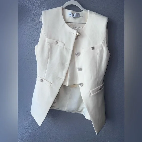 Endless rose Shoulder Vest Top & Shorts Set Size L - Picture 8 of 9